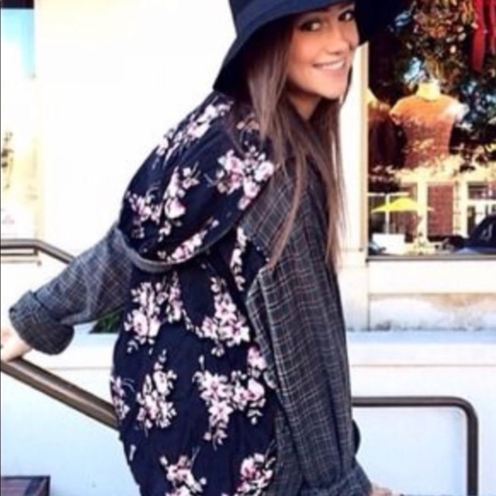 Lf floral flannel